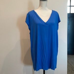 Women’s Short Sleeve Blue Top